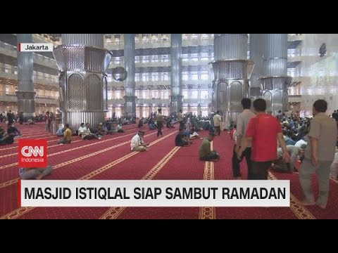 Masjid Istiqlal Siap Sambut Ramadan