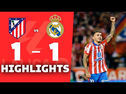 ATLÉTICO DE MADRID vs REAL MADRID (1-3) | RESUMEN y GOLES DEL PARTIDO | La Liga 2024