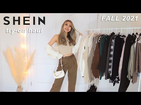 Video: HUGE FALL SHEIN TRY ON HAUL 🍁 Casual fall outfits w *discount code*