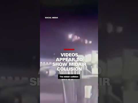 Videos appear to show midair collision near DC