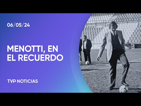 El recuerdo de César Luis Menotti, en los archivos