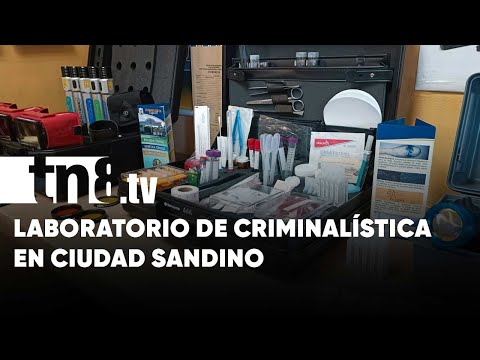 Delegación policial de Ciudad Sandino estrena Laboratorio de Criminalística - Nicaragua