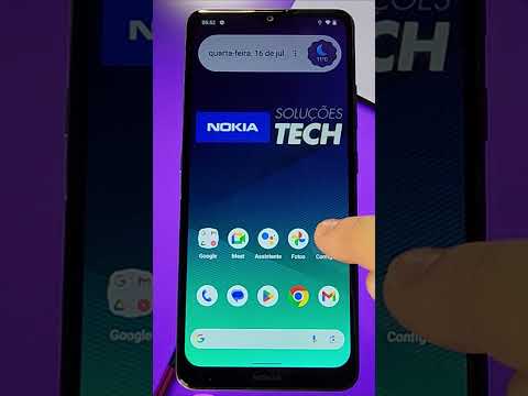 Como Ativar/Desativar o BRILHO AUTOMÁTICO da Tela no NOKIA #shorts #nokia #android #tutorial #brilho