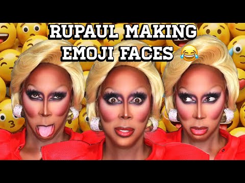 Mutha Ru Making Emoji Faces 🤣