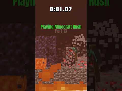 Playing Minecraft Rush Part 13 #shorts #minecraft #minecraftrush