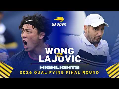 Coleman Wong vs. Dusan Lajovic | 2026 US Open Qualifying Final Round