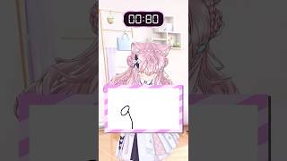 【5.4秒チャレンジ】ホロメンの似顔絵を描いて当てさせろ!! #shorts #ホロライブ #hololive #博衣こより #54チャレ