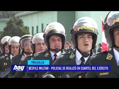Desfile militar - policial se realizó en Cuartel del Ejército