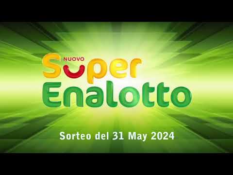 Resultado del Super Enalotto de Italia, resultado del 31 de mayo del 2024