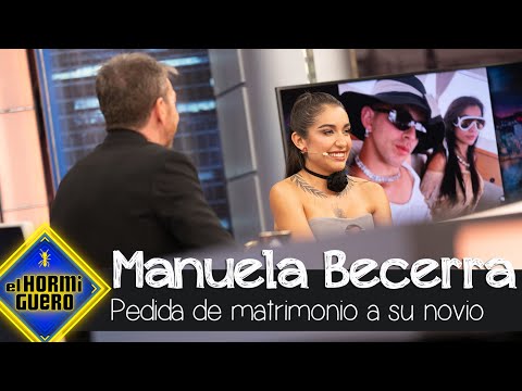 María Becerra cuenta cómo le pidió matrimonio a su novio - El Hormiguero