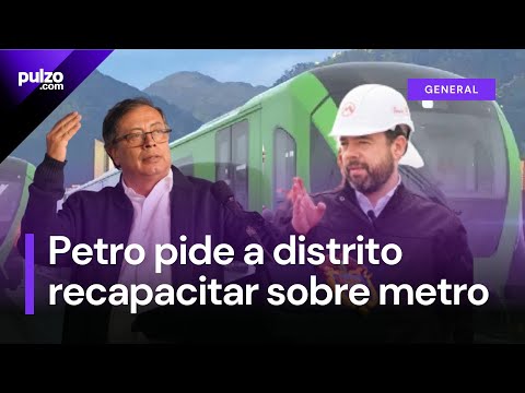 Galán presentó balance del metro y Petro lo invitó a recapacitar | Pulzo