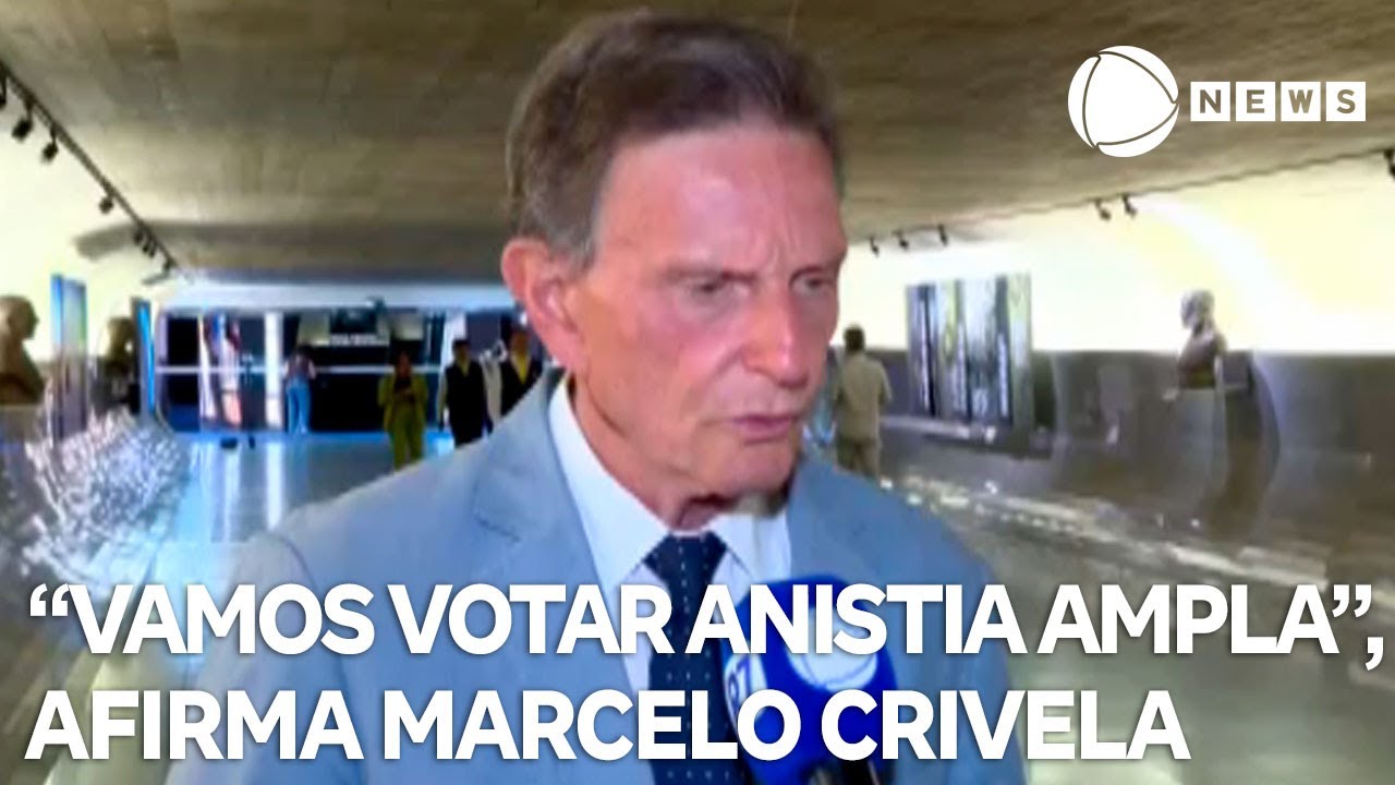 Se governo não aceitar texto vamos votar anistia ampla afirma Marcelo Crivella