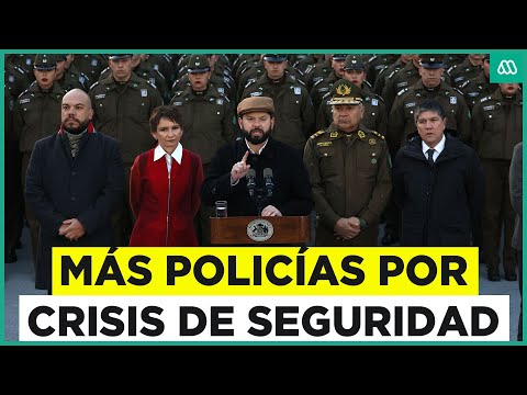 Crisis de seguridad: Aumentan dotación policial en la Región Metropolitana