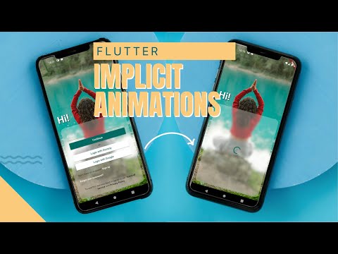 Flutter Implicit Animations