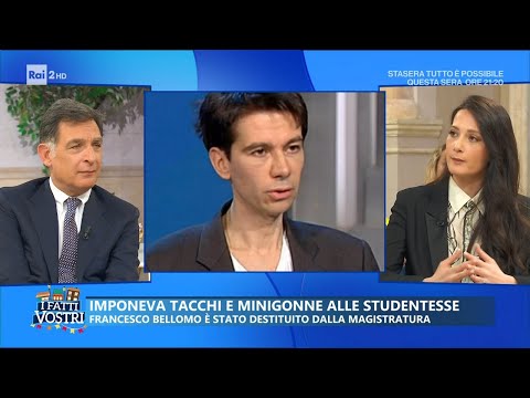 Dress code alle sue studentesse: Bellomo destituito dalla magistratura - I Fatti Vostri 08/04/2024