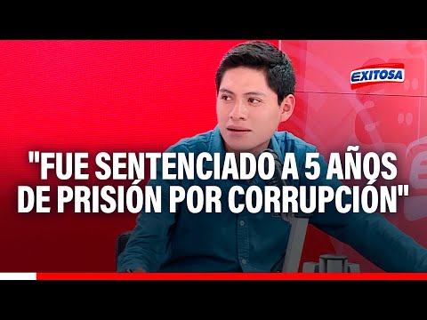 Adrián Sarria sobre Wilfredo Oscorima: Él fue sentenciado a 5 años de prisión por corrupción