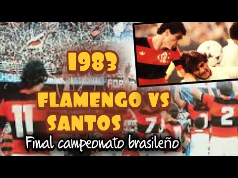 ZICO, SERGINHO, JUNIOR, ADILIO...FLAMENGO vs SANTOS 1983 Y LA HISTÓRICA BRONCA FINAL #MundoMaldini