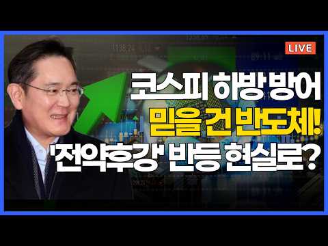코스피 하방 방어 믿을 건 반도체! '전약후강' 반등 현실로?