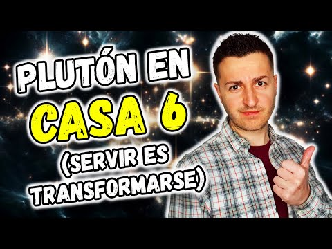 ? PLUTÓN en CASA 6 ? - SERVIR es TRANSFORMARSE | Astrología