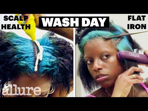 My 6-Step Weekly Wash Day Routine For Psoriasis w/ Nigella Miller | Allure
