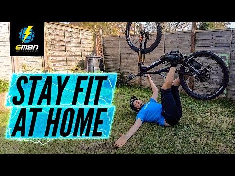 7 Tricks And Tips To Keep Active At Home | E MTB In The Garden