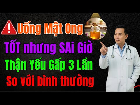 Chỉ một muỗng mật ong sai lúc – Thận mệt hơn gấp 3 lần mà nhiều bác không hề hay biết!