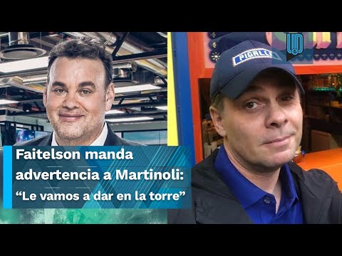 David Faitelson manda advertencia a Christian Martinoli: “Le vamos a dar en la torre”