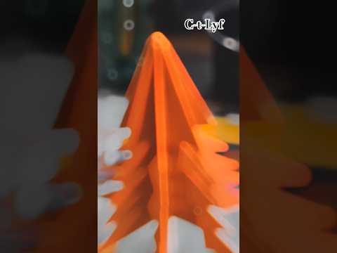 A Cut Pai Xmastree 💐 Papercarf #trending #art #diycrafts #papercraft