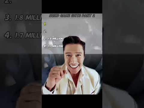 Part 2 | squid game edits #squidgame #squidgameedit