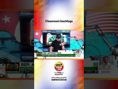 Classroom backlogs | <strong>Ted</strong> Failon &amp; DJ Chacha