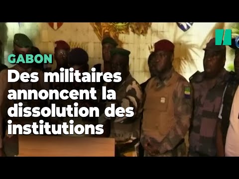 Un coup d’État au Gabon ? Des militaires annoncent la dissolution des institutions