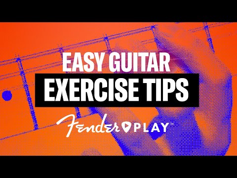 Easy Guitar Exercise Tips for Beginners | Fender Play