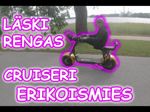 ERIKOISMIES TESTAA LÄSKIRENGAS CRUISERIA
