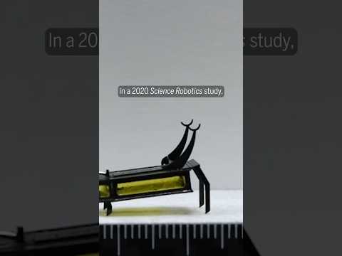 Watch a tiny robot powered by alcohol
