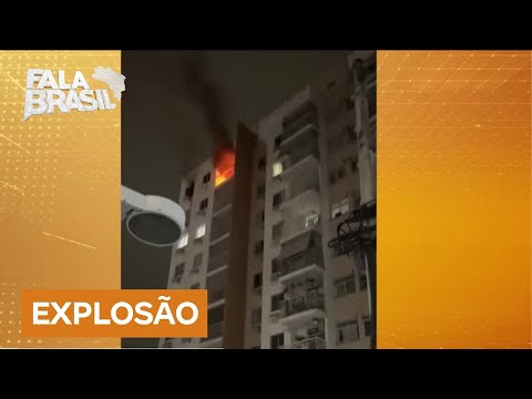 Explosão em apartamento causa morte de um homem na zona oeste do Rio de Janeiro