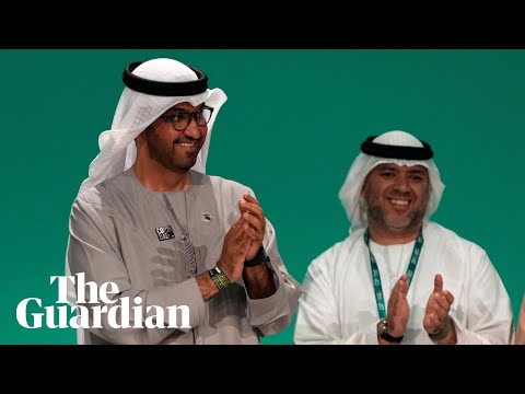 Cop28 president hails 'historic' deal to transition away from fossil fuels