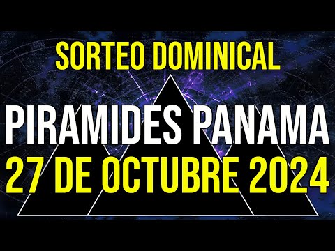 Pirámides Loteria Panamá para el Domingo 27 de Octubre 2024 Lotería de Panamá