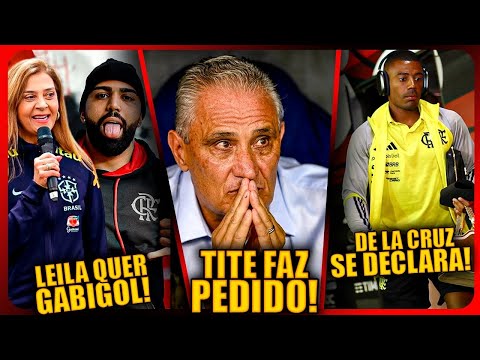 LEILA PEREIRA ABRE JOGO SOBRE GABIGOL NO PALMEIRAS! TITE FAZ PEDIDO E GANHA REFORÇO! DE LA CRU E+