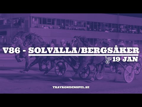 V86 tips Solvalla/Bergsåker | Tre S - Vi tar chansen!