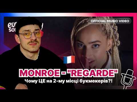 РЕАКЦІЯ НА ФРАНЦІЮ🇫🇷 / Євробачення 2026 / Monroe — "Regarde"