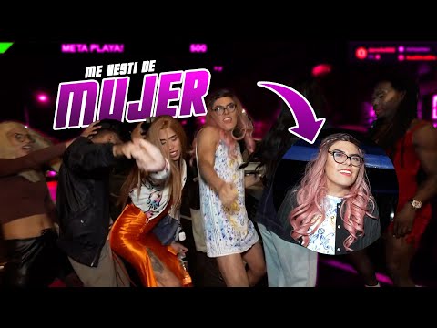 Me vistieron de MUJER 😱 DE FIESTA LGBTQ+ con el TEAM CH👇🏻 | Kike Jav