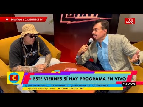 LUNAY en CALIENTITOS TV   MARE CEVALLOS hace M  a TABATA GALVEZ por hablar mal de ANDRES