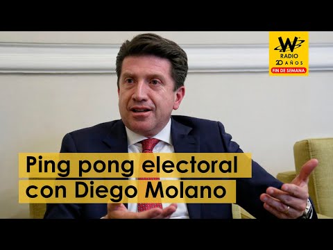 Ping pong electoral con Diego Molano: sus propuestas a la Alcaldía de Bogotá