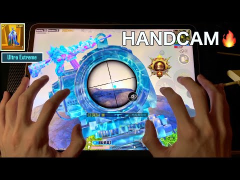 King of Conqueror‼️6finger HANDCAM iPad Pro M2 chip | Solo vs Squad - PUBG MOBILE