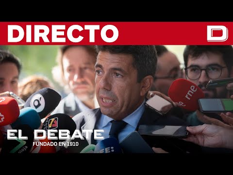 DIRECTO | Mazón comparece tras reunirse con Pedro Sánchez