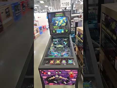 Is Atgames TMNT Pinball Still at Sam's Club? #tmnt #gamerfridge #samsclub