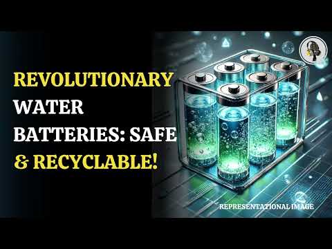 Revolutionary Water Batteries  Safe & Recyclable ! | WION Podcast