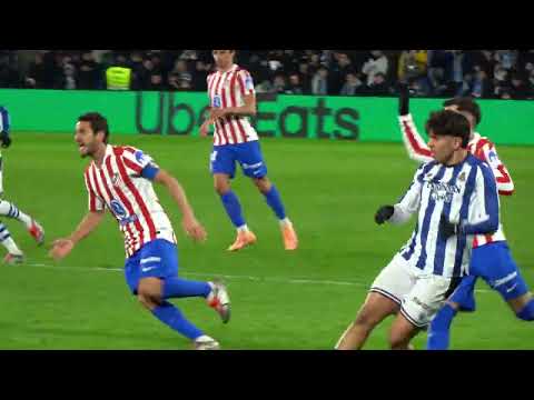 《現地映像》久保建英アシスト ゲデスのゴール!レアル・ソシエダvsアトレチコ・マドリー【サッカー】 Real Sociedad Atlético Madrid 【La Liga 】2026/01/04