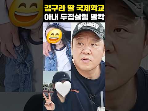 김구라 딸 7억 <strong>국제학교</strong> 아내 두집살림 발칵