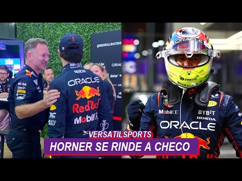 CHRISTIAN HORNER se RINDE a POLE POSITION de CHECO PEREZ GRAN PREMIO FORMULA 1 ARABIA SAUDITA